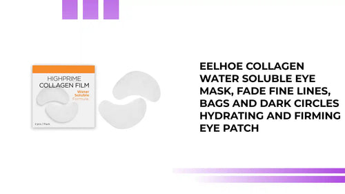 EELHOE Collagen Water Soluble Eye Mask, Fade Fine Lines, Bags And Dark Circles Hydrating And Firming Eye Patch by@Outfy